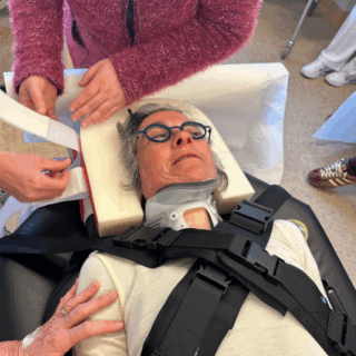 Swiss Giggle Doctors from Foundation Theodora in an special ER training