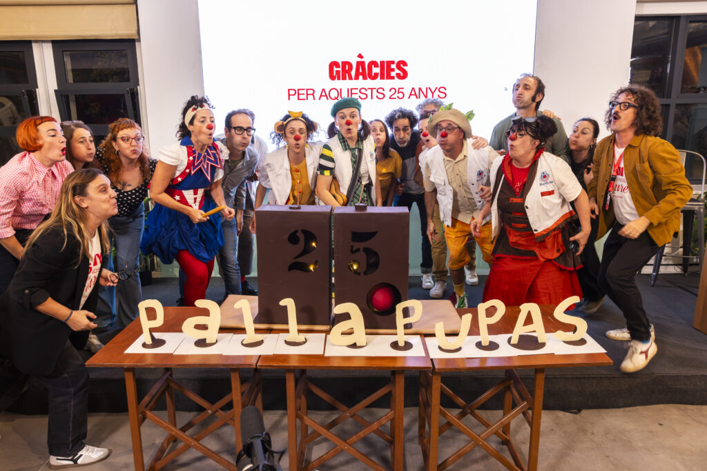 The Spanish healthcare clown organisation Pallapupas, Spain celebrates 25 years!