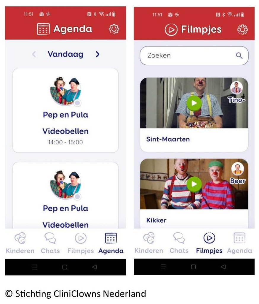New Cliniclowns Nederland Call a Clown App