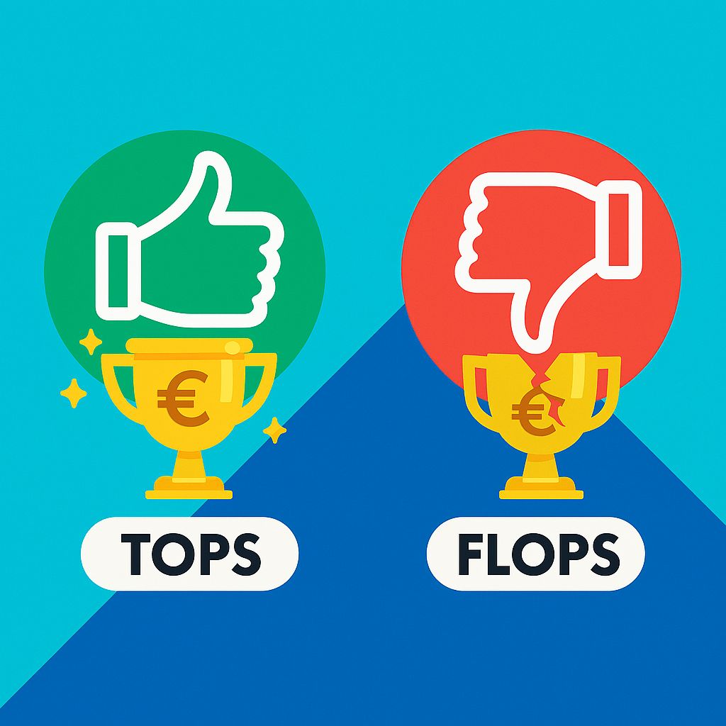 efhco Fundraising Tops & Flops